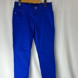 Old Navy The Rock Star Vibrant Blue Pants skinny size 8